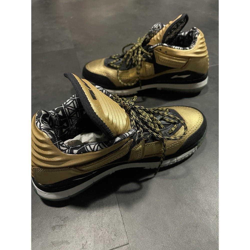 Size 10.5Gold Rush" Li-Ning Way of Wade‎ 2013 Encore Men's Basketball Shoes Rare